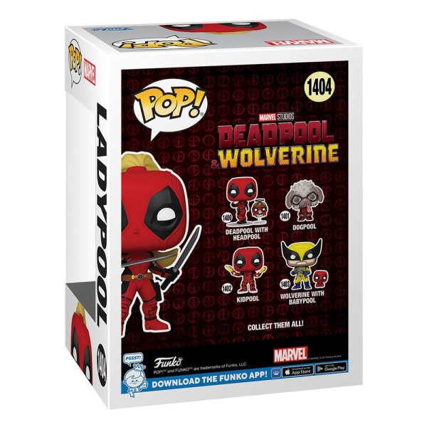 Deadpool 3 POP! 1404 Marvel Vinyl figurine Ladypool 9 cm