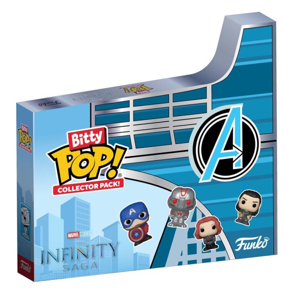 Marvel pack 12 Bitty POP figurines! Vinyl Infinity Saga 2.5 cm
