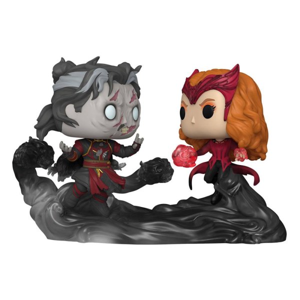 Doctor Strange in the Multiverse of Madness pack 2 POP Moment! 1027 Vinyl figurines Dead Strange & The Scarlet Witch 9 cm