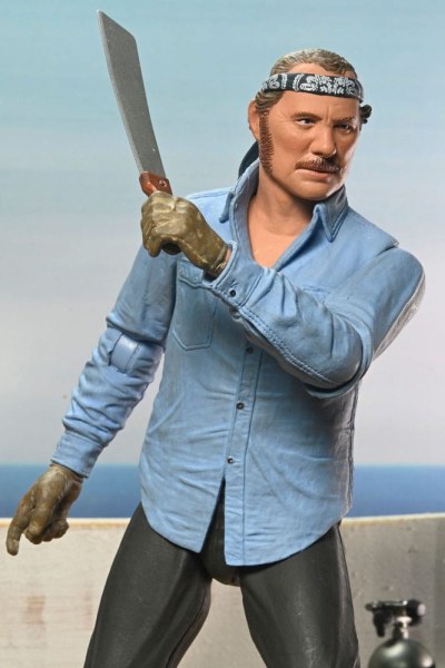 Jaws Ultimate Sam Quint 50th Anniversary Figure 18 cm