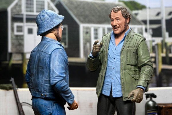 Jaws Ultimate Sam Quint 50th Anniversary Figure 18 cm