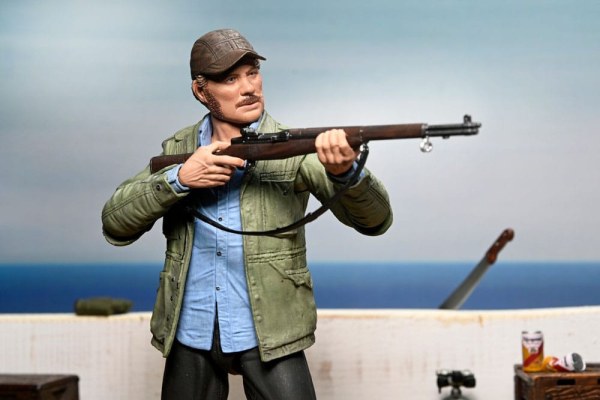 Jaws Ultimate Sam Quint 50th Anniversary Figure 18 cm