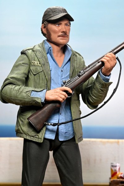 Jaws Ultimate Sam Quint 50th Anniversary Figure 18 cm
