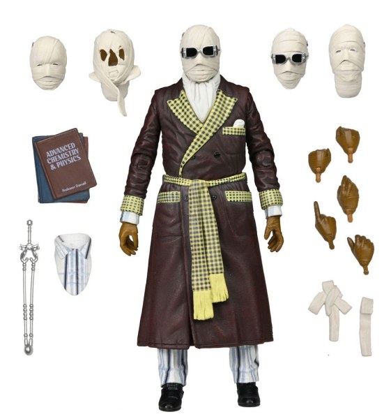 Universal Monsters Ultimate Invisible Man figurine (Kemp House) (Color) 18 cm
