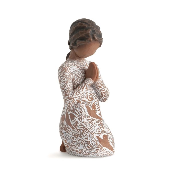 PEACE PRAYER (DARK SKIN) - WILLOW TREE