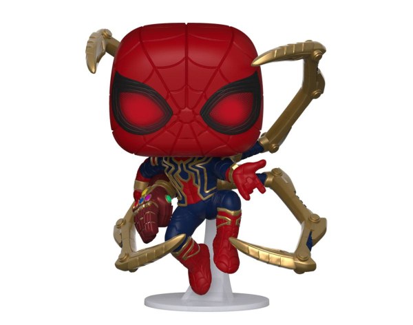 Avengers: Endgame POP! 574 Movies Vinyl Figure Iron Spider w/Nano Gauntlet 9 cm