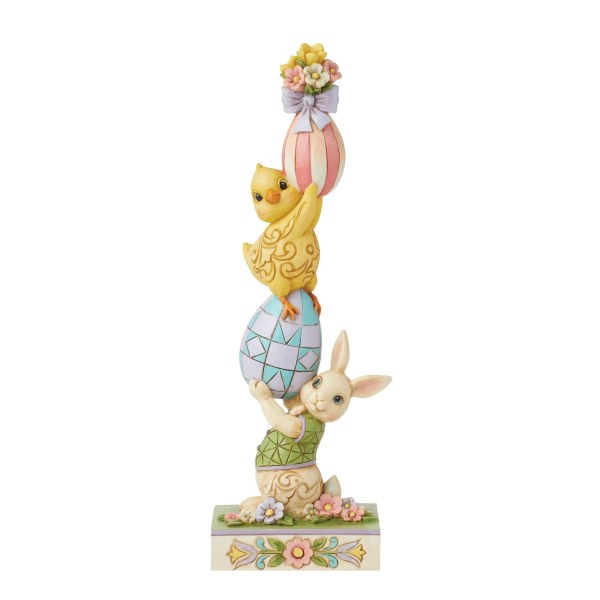 FIG STACKED BUNNY - JIM SHORE HEARTWOOD CREEK
