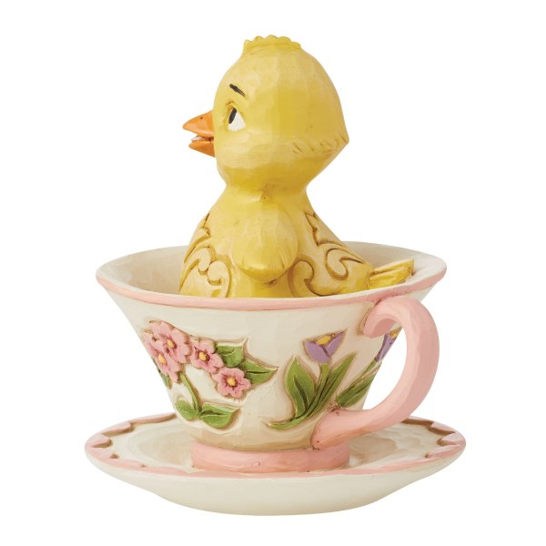 CHICK IN TEACUP MINI - JIM SHORE HEARTWOOD CREEK