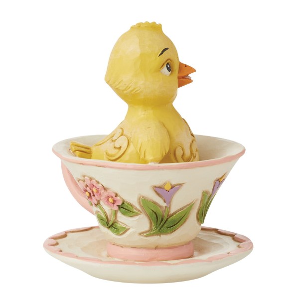 CHICK IN TEACUP MINI - JIM SHORE HEARTWOOD CREEK