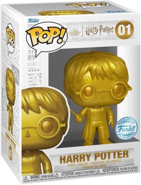 Harry Potter POP! 01 Movies Vinyl figurine Gold Harry Potter *Exclusive Version* 9 cm