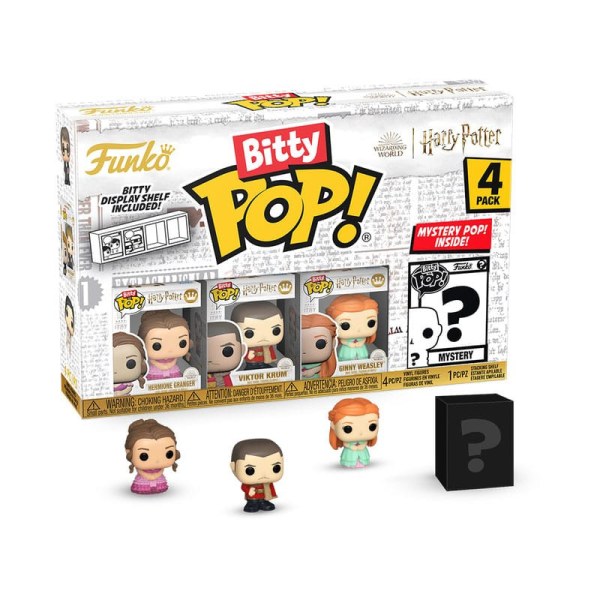 Harry Potter and the Goblet of Fire 4-Pack Bitty POP! Vinyl Hermione 1-Inch Figures