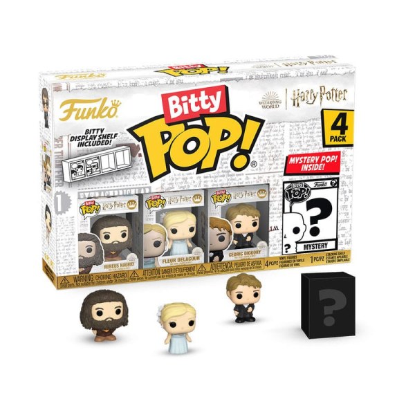 Harry Potter and the Goblet of Fire 4-Pack Bitty POP! Vinyl Hagrid 1-Inch Figures