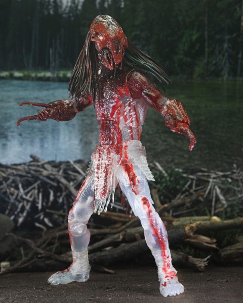 Prey Ultimate Feral Bear Blood Predator figurine 18 cm