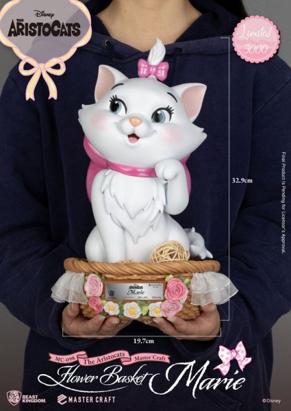 The Aristocats MasterCraft Flower Basket Marie Statuette 32 cm - Disney Aristocats
