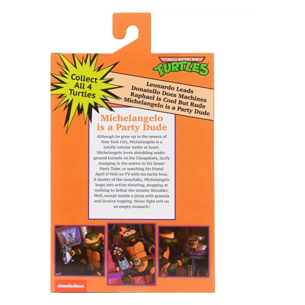 Ninja Turtles (Cartoon) Ultimate Michelangelo VHS figurine 18 cm