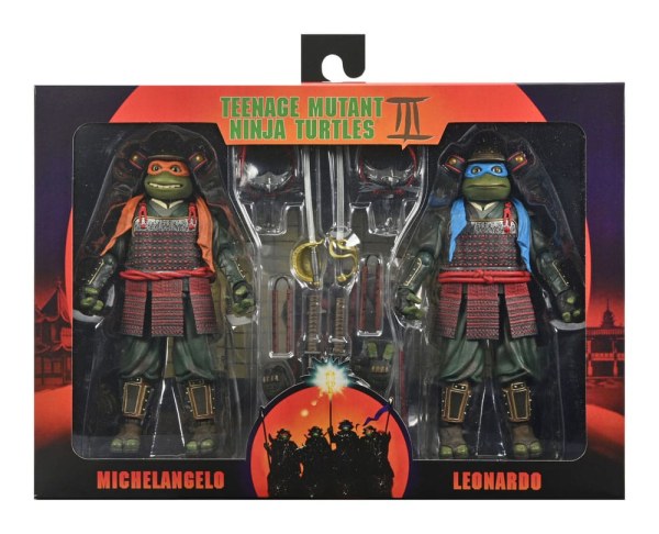 Teenage Mutant Ninja Turtles 3 2-Pack Leonardo & Michelangelo 7-inch Figures