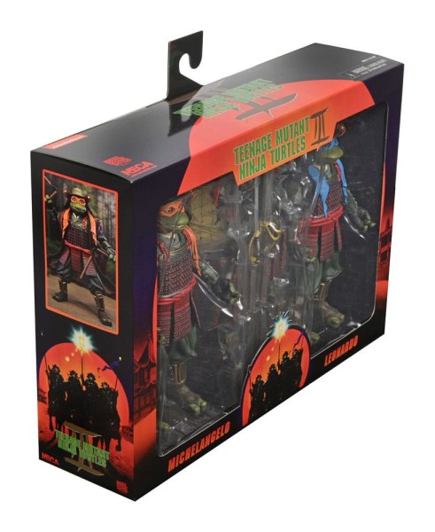 Teenage Mutant Ninja Turtles 3 2-Pack Leonardo & Michelangelo 7-inch Figures