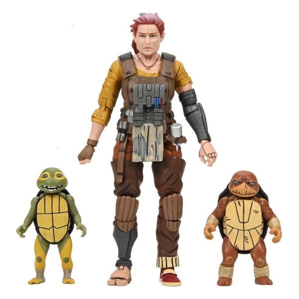 Ninja Turtles (The Last Ronin The Lost Years) figurine Synja Grammy April with Baby Yi & Moja 18 cm
