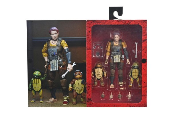Ninja Turtles (The Last Ronin The Lost Years) figurine Synja Grammy April with Baby Yi & Moja 18 cm
