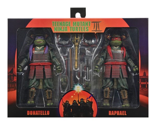 Teenage Mutant Ninja Turtles 3 2-Pack Figures Donatello & Raphael 18 cm