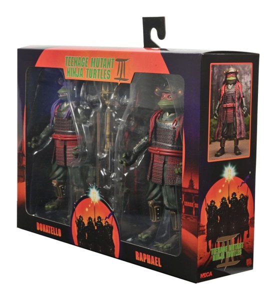 Teenage Mutant Ninja Turtles 3 2-Pack Figures Donatello & Raphael 18 cm