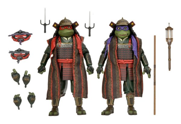 Teenage Mutant Ninja Turtles 3 2-Pack Figures Donatello & Raphael 18 cm