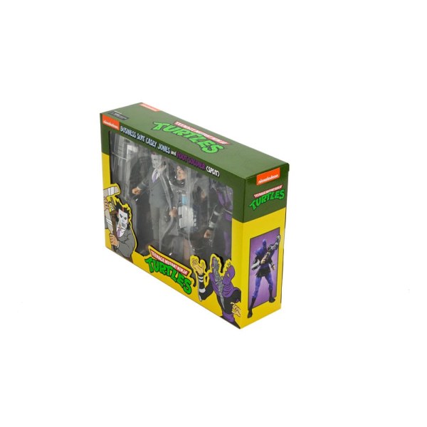 Ninja Turtles (Cartoon) pack 2 figurines Business Suit Casey Jones & Split Foot Soldier 18 cm