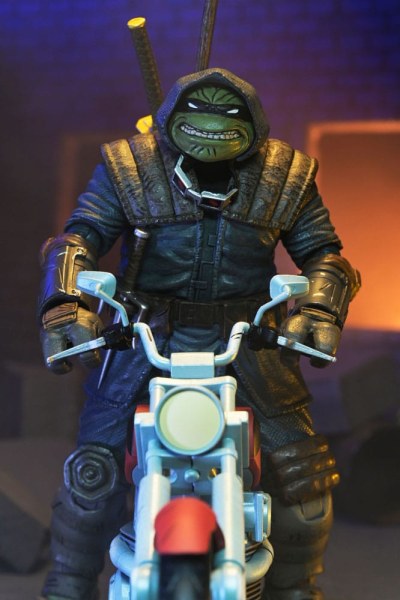 Ninja Turtles (The Last Ronin The Lost Years) figurine Casey Marie with Last Ronin Motorcycle 18 cm