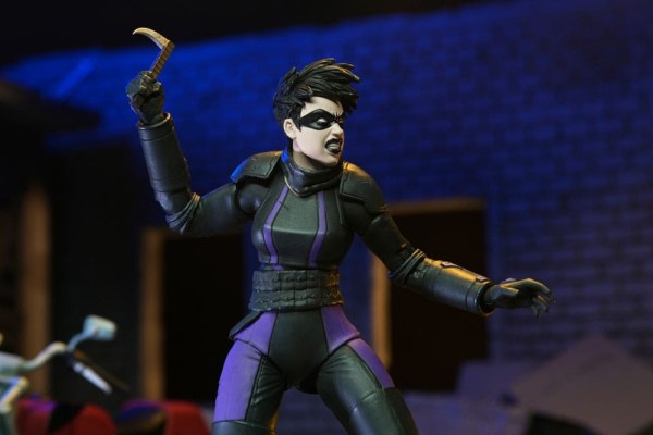 Ninja Turtles (The Last Ronin The Lost Years) figurine Casey Marie with Last Ronin Motorcycle 18 cm