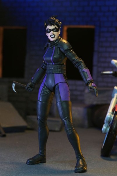Ninja Turtles (The Last Ronin The Lost Years) figurine Casey Marie with Last Ronin Motorcycle 18 cm