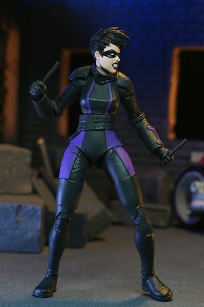 Ninja Turtles (The Last Ronin The Lost Years) figurine Casey Marie with Last Ronin Motorcycle 18 cm