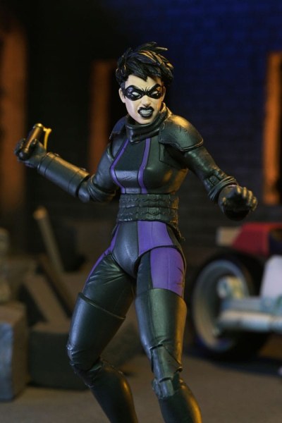 Ninja Turtles (The Last Ronin The Lost Years) figurine Casey Marie with Last Ronin Motorcycle 18 cm