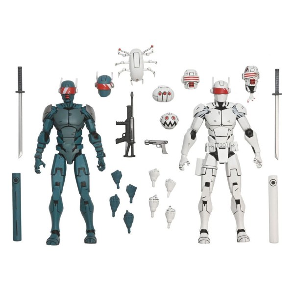 Ninja Turtles (The Last Ronin) pack of 2 Synja Robots figurines 18 cm