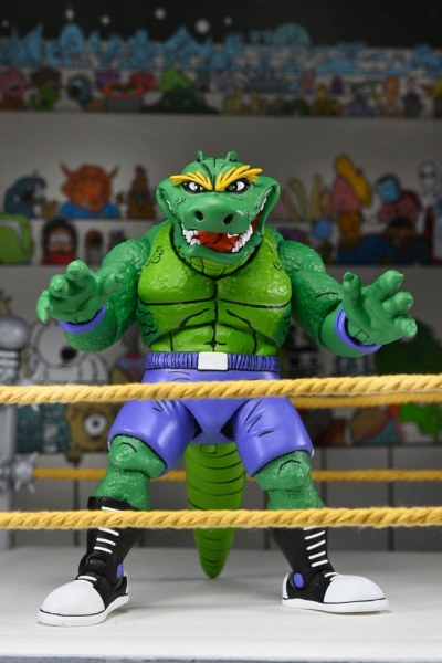 Ninja Turtles (Archie Comics) Stump Wrestling Leatherhead figurine 18 cm