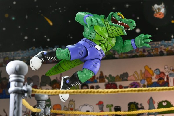 Ninja Turtles (Archie Comics) Stump Wrestling Leatherhead figurine 18 cm