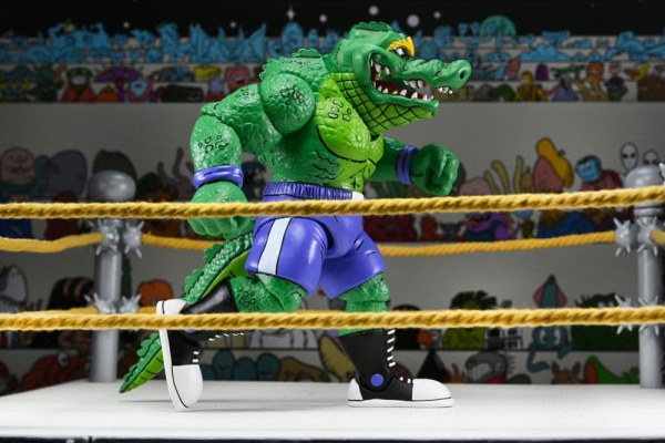 Ninja Turtles (Archie Comics) Stump Wrestling Leatherhead figurine 18 cm