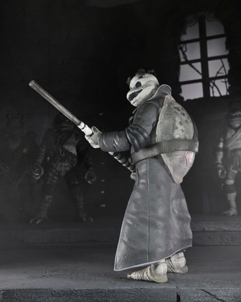 Universal Monsters x Teenage Mutant Ninja Turtles pack 4 Turtles Black & White figurines 18 cm