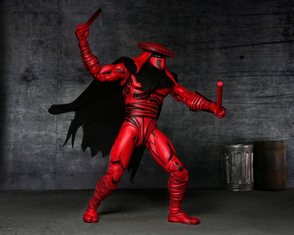 Ninja Turtles (Mirage Comics) Red and Black Foot Assassin figurine 18 cm
