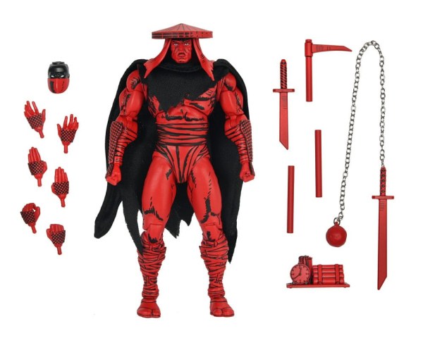 Ninja Turtles (Mirage Comics) Red and Black Foot Assassin figurine 18 cm