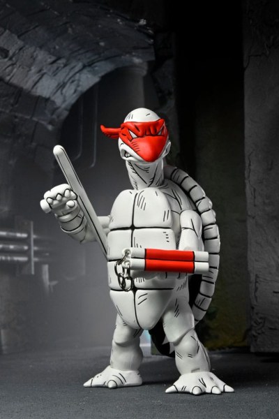 Ninja Turtles (Mirage Comics) pack of 2 Black and White First Turtles figurines 18 cm