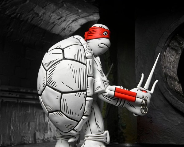 Ninja Turtles (Mirage Comics) pack of 2 Black and White First Turtles figurines 18 cm