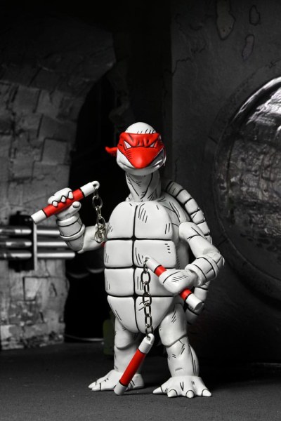 Ninja Turtles (Mirage Comics) pack of 2 Black and White First Turtles figurines 18 cm