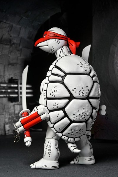 Ninja Turtles (Mirage Comics) pack of 2 Black and White First Turtles figurines 18 cm