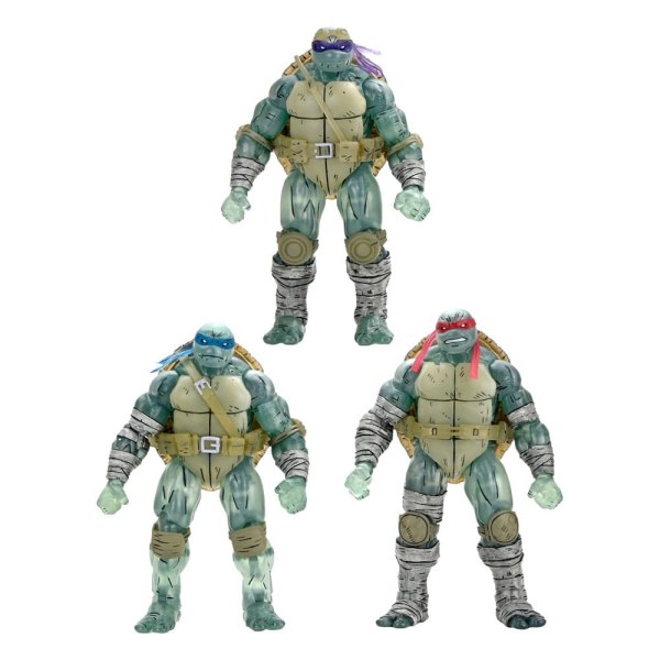 Ninja Turtles (The Last Ronin) pack of 3 Ghost Brothers figurines 18 cm