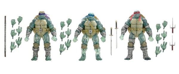 Ninja Turtles (The Last Ronin) pack of 3 Ghost Brothers figurines 18 cm