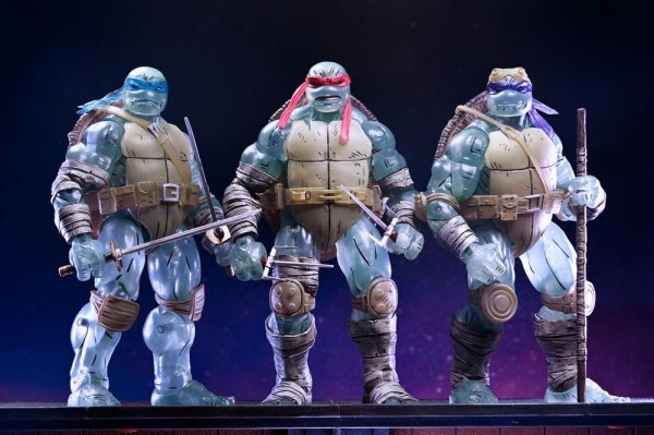 Ninja Turtles (The Last Ronin) pack of 3 Ghost Brothers figurines 18 cm