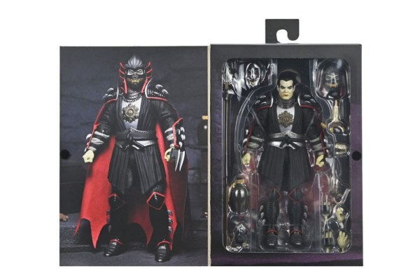 Ninja Turtles x Universal Monsters Shredder as Dracula Classic Colors figurines 18 cm