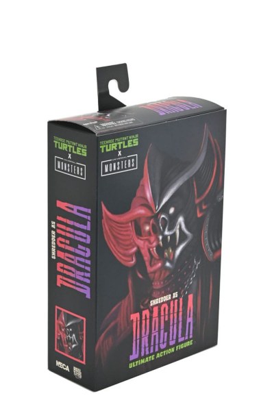 Ninja Turtles x Universal Monsters Shredder as Dracula Classic Colors figurines 18 cm