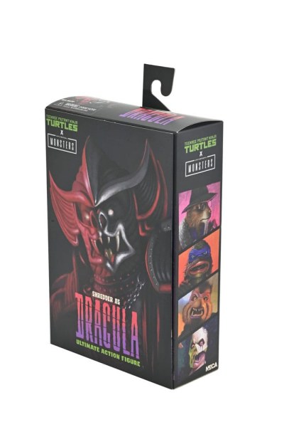Ninja Turtles x Universal Monsters Shredder as Dracula Classic Colors figurines 18 cm