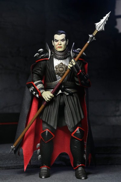 Ninja Turtles x Universal Monsters Shredder as Dracula Classic Colors figurines 18 cm